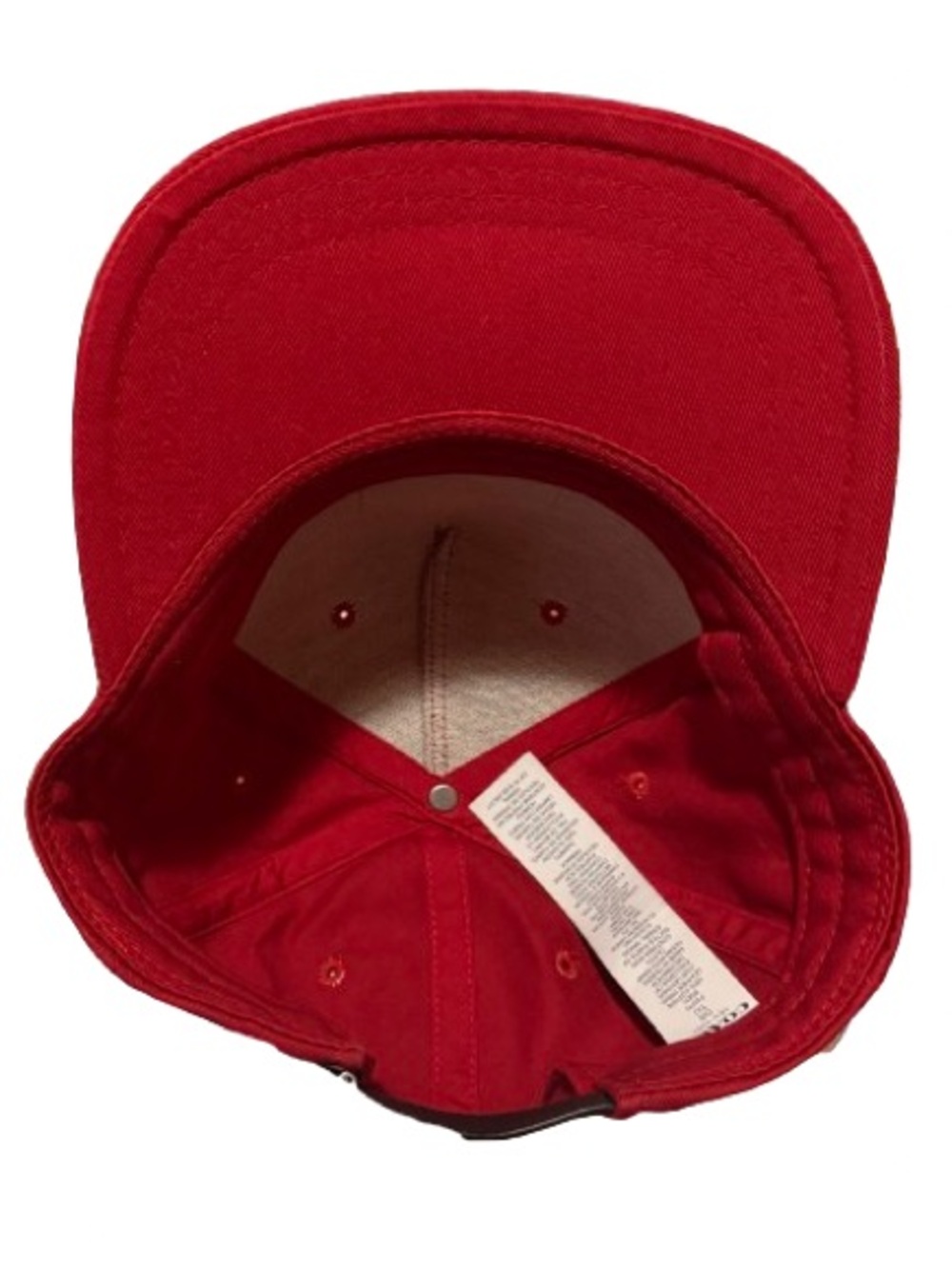 Coach F33774 Flat Brim Hat (Red/Black) - Like New - Picture 3 of 8